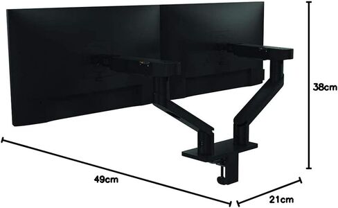 Dell DELL-MSA20 Single Monitor,MSA20 Mounting Arm, Black in Saudi Arabia