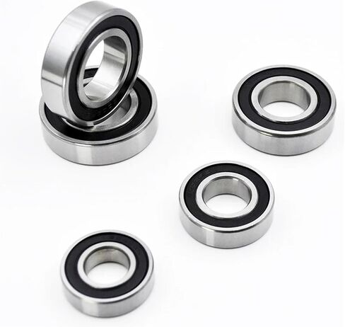 6000 6001 6002 6003 6004 6005 2RS Groove Ball Bearings 2PCS (6002-2rs 15x32x9mm) in Saudi Arabia
