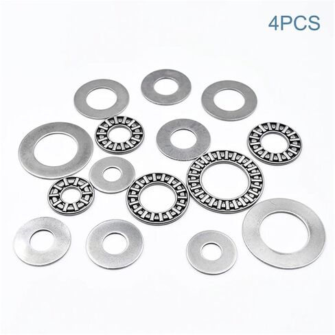 AXK0619 0821 1024 1226 1528 2AS Thrust Needle Bearing Plain 4Pcs(AXK2542 2AS 25x42x4) in Kuwait