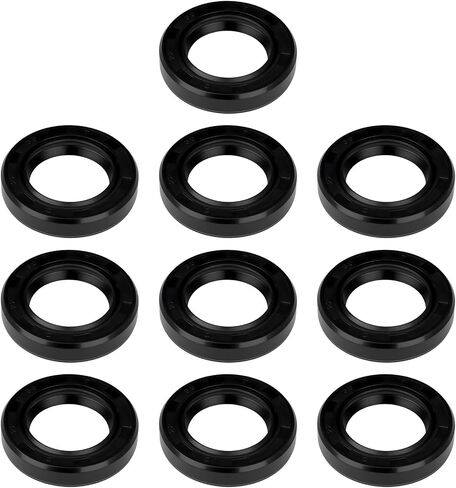 10pcs R23 Double Lip Nitrile Rubber Oil Seal 22x35x7mm for 22mm Shaft with Garter Spring in Saudi Arabia