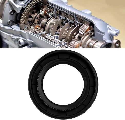 10pcs R23 Double Lip Nitrile Rubber Oil Seal 22x35x7mm for 22mm Shaft with Garter Spring in Saudi Arabia