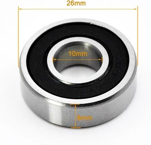 6000 6001 6002 6003 6004 6005 2RS Groove Ball Bearings 2PCS (6002-2rs 15x32x9mm) in Saudi Arabia