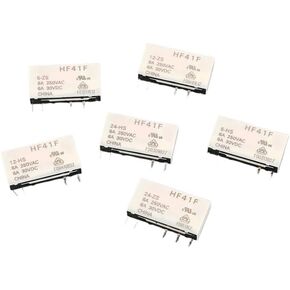 HF41F-24-ZS HF41F-12-ZS HF41F-5-ZS HF41F-5-HS HF41F-12-HS HF41F-24-HS Industrial Relay Subminiature Power Relay 41F HF41F(B) in Saudi Arabia