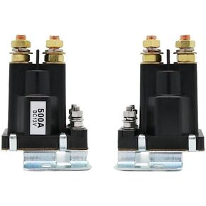 Dual Battery Start Relay 4 Pin Large Current 500A 12V 24VDC Car Power Switch,Starting Relay,Auto Start Contactor Heavy Current(500A 24V DC) in Saudi Arabia