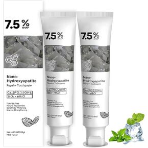 Hydroxyapatite Toothpaste for Advanced Enamel Protection, Gentle and Effective Formula, Fresh Breath, Deep Cleaning Care Toothpaste,Suitable for Sensitive Teeth (1) in Kuwait