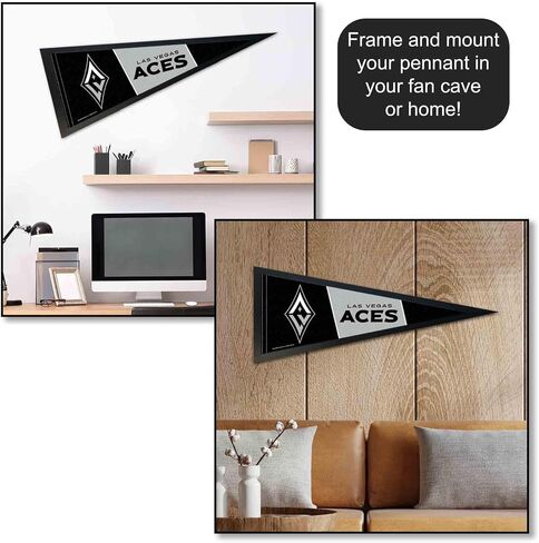 WinCraft Las Vegas Aces Logo Pennant Banner Flag in Saudi Arabia
