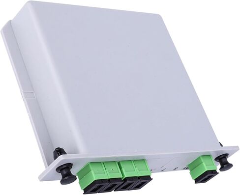 الوحدة النمطية لفريق Zjchao PLC ، الفاصل البصري البصري البصري 1x4 Vane/Wing SCAPC الوضع الفردي PLC تصميم الألياف البصرية تصميم قوي in Saudi Arabia