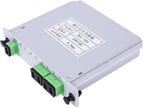 الوحدة النمطية لفريق Zjchao PLC ، الفاصل البصري البصري البصري 1x4 Vane/Wing SCAPC الوضع الفردي PLC تصميم الألياف البصرية تصميم قوي in Saudi Arabia