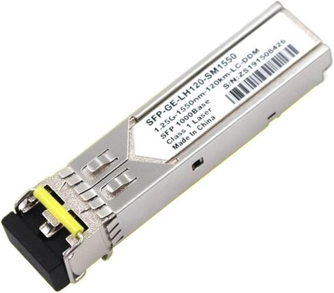 متوافق مع H3C SFP GIGABIT أحادي الوضع ثنائي الألياف 1.25G 1550NM 120km وحدة الألياف البصرية in Saudi Arabia