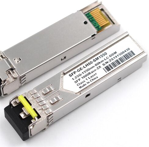 متوافق مع H3C SFP GIGABIT أحادي الوضع ثنائي الألياف 1.25G 1550NM 120km وحدة الألياف البصرية in Saudi Arabia