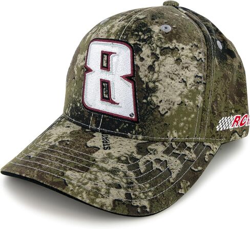 Kyle Busch 2025 Camo Big Number #8 HAT in Saudi Arabia