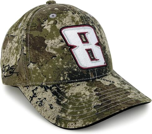 Kyle Busch 2025 Camo Big Number #8 HAT in Saudi Arabia