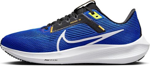 Nike Air Zoom Pegasus 40 - Men's Running Casual Shoes (DV3853-401, Blue/White/Black) in Saudi Arabia