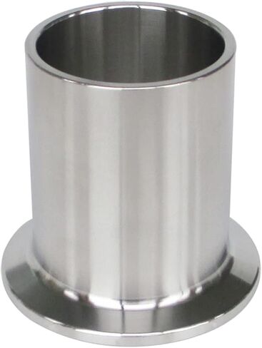 Pipe Fittings 2'' 51mm Tri Clamp Long Weld Ferrule Welding Pipe Height 50mm in Kuwait