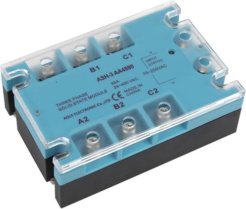 TSR-80AA ثلاث مراحل AC إلى AC 80A 90-480VAC Solid State Relay/SSR in Kuwait