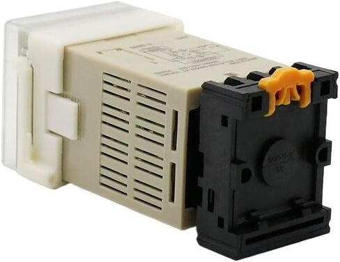 DH48S-S 0.1S-990H AC 110V 220V DC 12V 24V CREFER SPDT SPDT TIMER TIME RELAY مع قاعدة المقبس DH48S DIN RAIL (DH48S-S AC 380V) in Kuwait