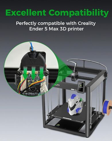 CREALITY الرسمية ENDER 5 MAX KIT ، بثق عزم الدوران العالي ، القوة التي تصل إلى 80N للتغذية السلسة للخيوط ، محرك الترس المزدوج ، 6.25: 1 ، أجزاء الطابعة ثلاثية الأبعاد الأصلية in Kuwait