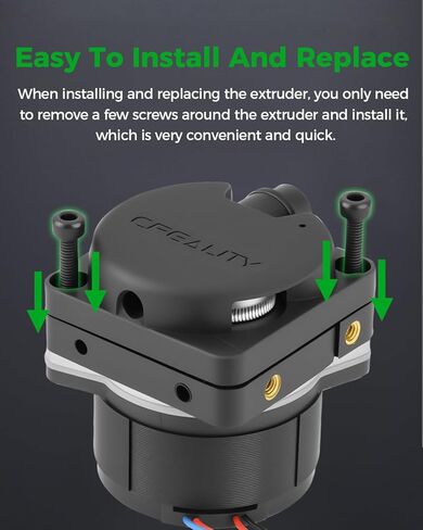 CREALITY الرسمية ENDER 5 MAX KIT ، بثق عزم الدوران العالي ، القوة التي تصل إلى 80N للتغذية السلسة للخيوط ، محرك الترس المزدوج ، 6.25: 1 ، أجزاء الطابعة ثلاثية الأبعاد الأصلية in Kuwait