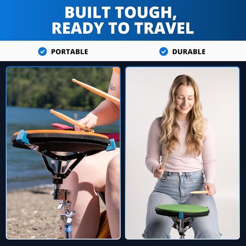 طبعة Drumeo Quietpad Colorburst (Triplet Teal) in Kuwait