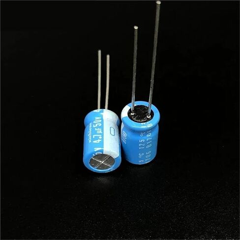 10Pcs/100Pcs 8x11.5mm 50V4.7uF Aluminum Electrolytic Capacitor(10Pcs) in Saudi Arabia