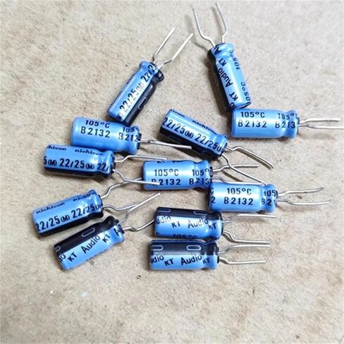 10pcs/100pcs 25v22uf 5x11mm Audiophile Audio Audio Audio Audio Electrolytic Capantors (10pcs) in Saudi Arabia