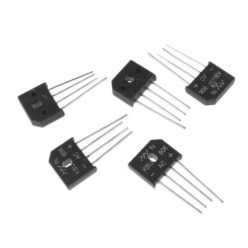 5X GBU606 Bridge Rectifier Flat Bridge 6A 600V High Frequency Medium Power in Saudi Arabia