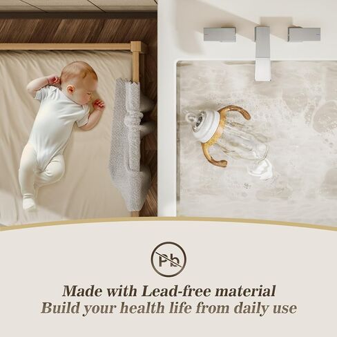 شلال على نطاق واسع في فريسيتينا 8 بوصة 3 ثقوب غير لامع أسود 2 مقابض الحمام صنبور ، جميع المعادن الثقيلة مع مجموعة الصرف المنبثقة وخطوط إمدادات المياه ، NS-WF002-1MB in Kuwait