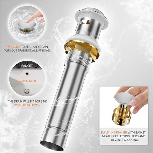 شلال على نطاق واسع في فريسيتينا 8 بوصة 3 ثقوب غير لامع أسود 2 مقابض الحمام صنبور ، جميع المعادن الثقيلة مع مجموعة الصرف المنبثقة وخطوط إمدادات المياه ، NS-WF002-1MB in Kuwait