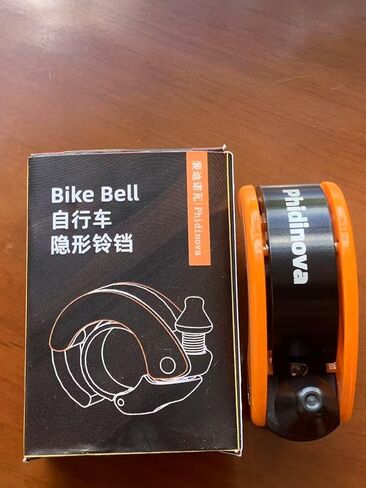 جرس الدراجة الخفي مخفي دراجة MTB Bells Max 100dB صوت طويل صافي ل 22.2 مم/0.78in مقابز Ebike Horn للبالغين أو الأطفال الدراجة in Kuwait