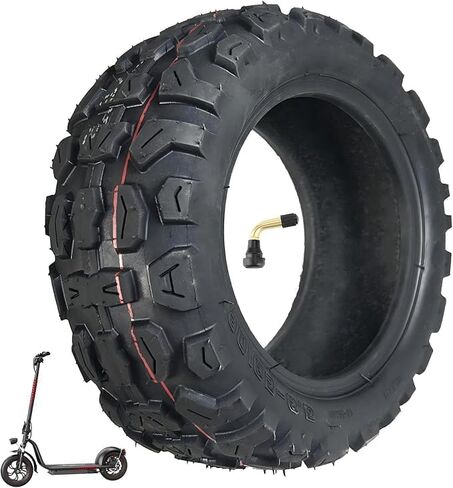 80/65-6 Off-road Vacuum Tire 255x80 10x3-6 Tire Fit for Nanrobot D4 D5 D6/ Joyor S10-S/Yume Y10 /VSETT 10+/ Kugoo M4 Pro/Zero 10X Electric Scooter, Thickened Anti-explosion Tyre in Kuwait