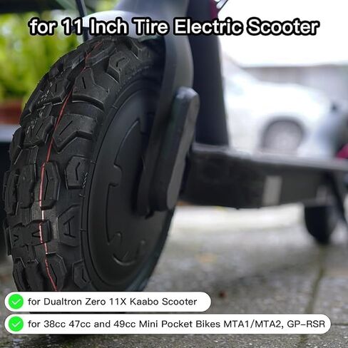 80/65-6 Off-road Vacuum Tire 255x80 10x3-6 Tire Fit for Nanrobot D4 D5 D6/ Joyor S10-S/Yume Y10 /VSETT 10+/ Kugoo M4 Pro/Zero 10X Electric Scooter, Thickened Anti-explosion Tyre in Kuwait