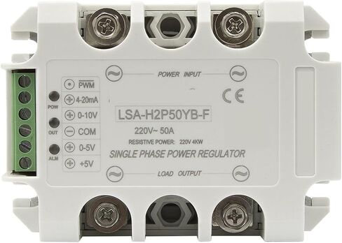 LSA-H2P50YB-F Single Phase AC 50A 220V Closed Loop Negative Feedback Solid State Voltage Regulator/Power Regulator Module in Saudi Arabia