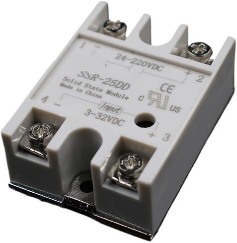 1 pcs Solid State Relay SSR-25DD 25A 3-32V DC Input to 24-220V DC SSR 25DD SSR-25 DD Industry Control Factory Wholesale Hot in Saudi Arabia
