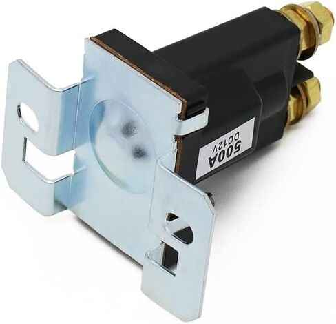 Dual Battery Start Relay 4 Pin Large Current 500A 12V 24VDC Car Power Switch,Starting Relay,Auto Start Contactor Heavy Current(500A 24V DC) in Saudi Arabia