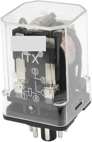 JTX-2C RELAY COLLAGNETIC RELAY JTX-2Z AC 220V 110V DC 24V 12V RELAY (220VAC) in Saudi Arabia