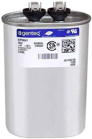 Packard POCF40 - 40 UF MFD X 440 VAC Genteq Capacitor Oval # C440L / 97F9641 in Kuwait