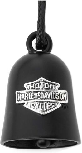 Harley-Davidson Bar Classic Bar & Shield Logo Bell مع ربطة عنق ، أسود in Saudi Arabia