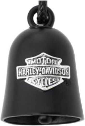 Harley-Davidson Bar Classic Bar & Shield Logo Bell مع ربطة عنق ، أسود in Saudi Arabia