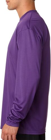 A4 A4 Adult Cooling Performance T-Shirt Longeve ، Maroon ، X-Large in Saudi Arabia