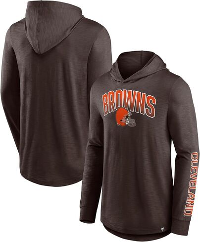 Fanatics Men's NFL Front Runner Long Sleeve Hooded T-Shirt in Saudi Arabia