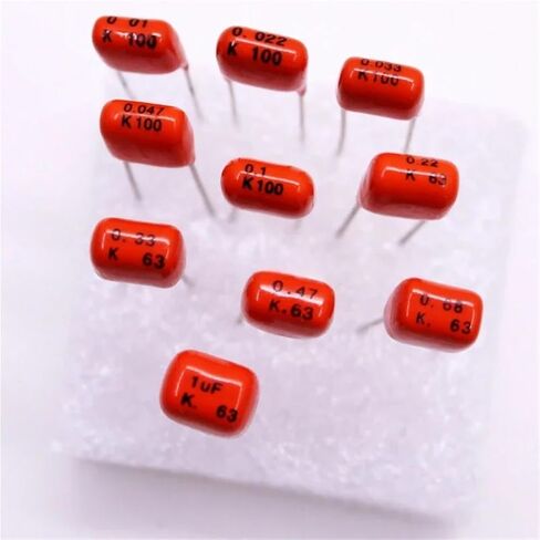 100PCS/Lot CBB Phili Pilkor Film Capacitors 10 ٪ 63V 100V 104 224 334 474 684 103 223 333 (100V0.015UF 153) in Saudi Arabia