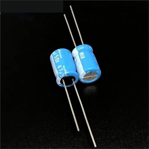 10pcs/50pcs 47uf 50v47uf 8x11.5mm موثوقية للغاية يمكن الاعتماد عليها 50v47uf المكثف الكهربائي الألمنيوم (50pcs) in Saudi Arabia