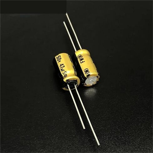 10pcs/100pcs 47uF 50V47uf 6.3x11mm 50V47uF Audio Electrolytic Capacitor(10Pcs) in Saudi Arabia