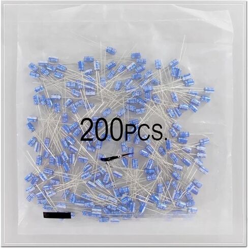 20PCS/100PCS 100V1uF 4x7mm Small Size Electrolytic Capacitors 85℃(20PCS) in Saudi Arabia