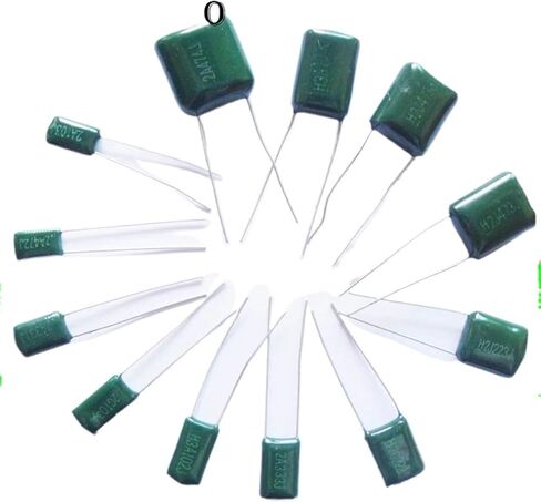 10pcs Mylar Film Capacitor 100v 2a 220pf ~ 0.47uf 5 ٪ (2A221J ~ 2A474J) مكثف فيلم البوليستر (2A302) in Saudi Arabia