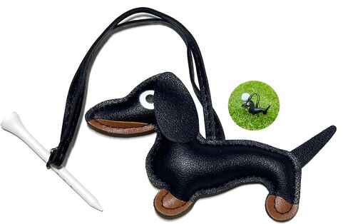 Dachstee Golf Tee Leash and Anchor - يمنع خسارة Tee Dachshund - هدية ملحق للجولف الممتعة لعشاق الكلاب المحددين in Saudi Arabia