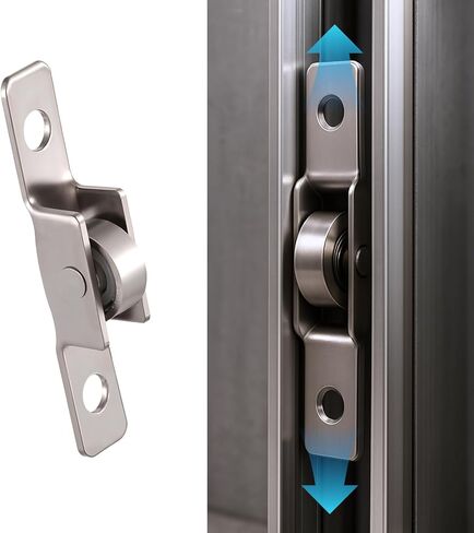 15 Pack Push-Pull Sliding Window Wheels, Sliding Door Axles Window Pulley, Wheel Width 4mm, Windows Pulley Single Roller Wheel for Wardrobes Cabinets Bookcases Doors Windows in Saudi Arabia