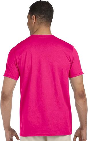 Gildan Mens Short Sleeve Soft-Style T-Shirt (Indigo Blue) in Saudi Arabia