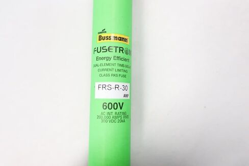 صندوق من 10 Cooper Bussmann FRS-R-30 FUSETRON 30A AMP 600V-AC FUSE D605879 in Saudi Arabia
