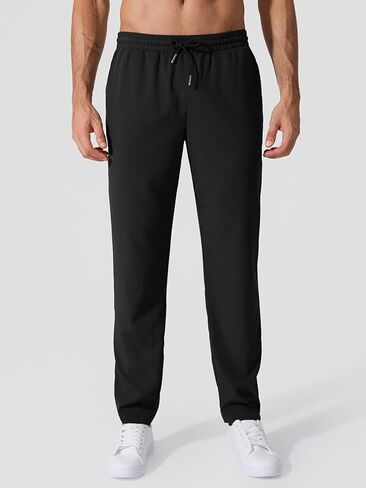 Brxl Men's Running Spectpants تمرينات الركض الرياضي الرياضي لاعبين صالة ألعاب رياضية غير رسمية مع جيوب السوستة in Kuwait